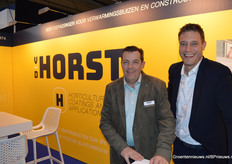 Wim van der Voort en Ren van der Horst van Spuitbedrijf R. van der Horst